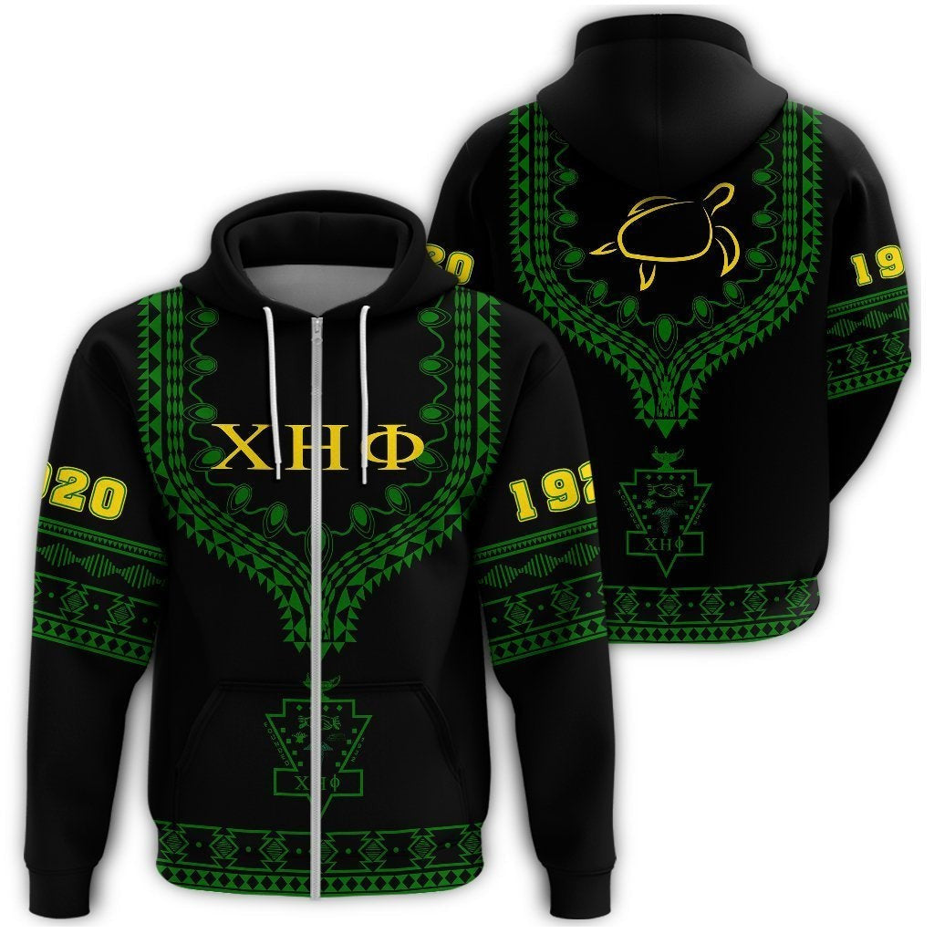 Sorority Hoodie – Chi Eta Phi Dashiki Zipper Hoodie – Alva Style