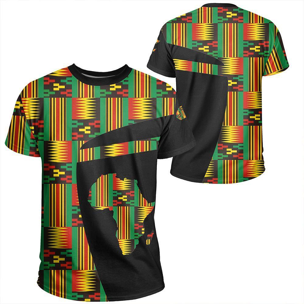 Greeklife T-Shirt – Kente Cloth – Adwinasa Tee – Sport Style