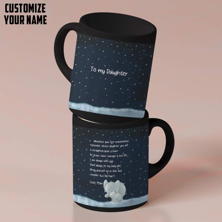 Gearhuman 3D Elephant Custom Name Mug