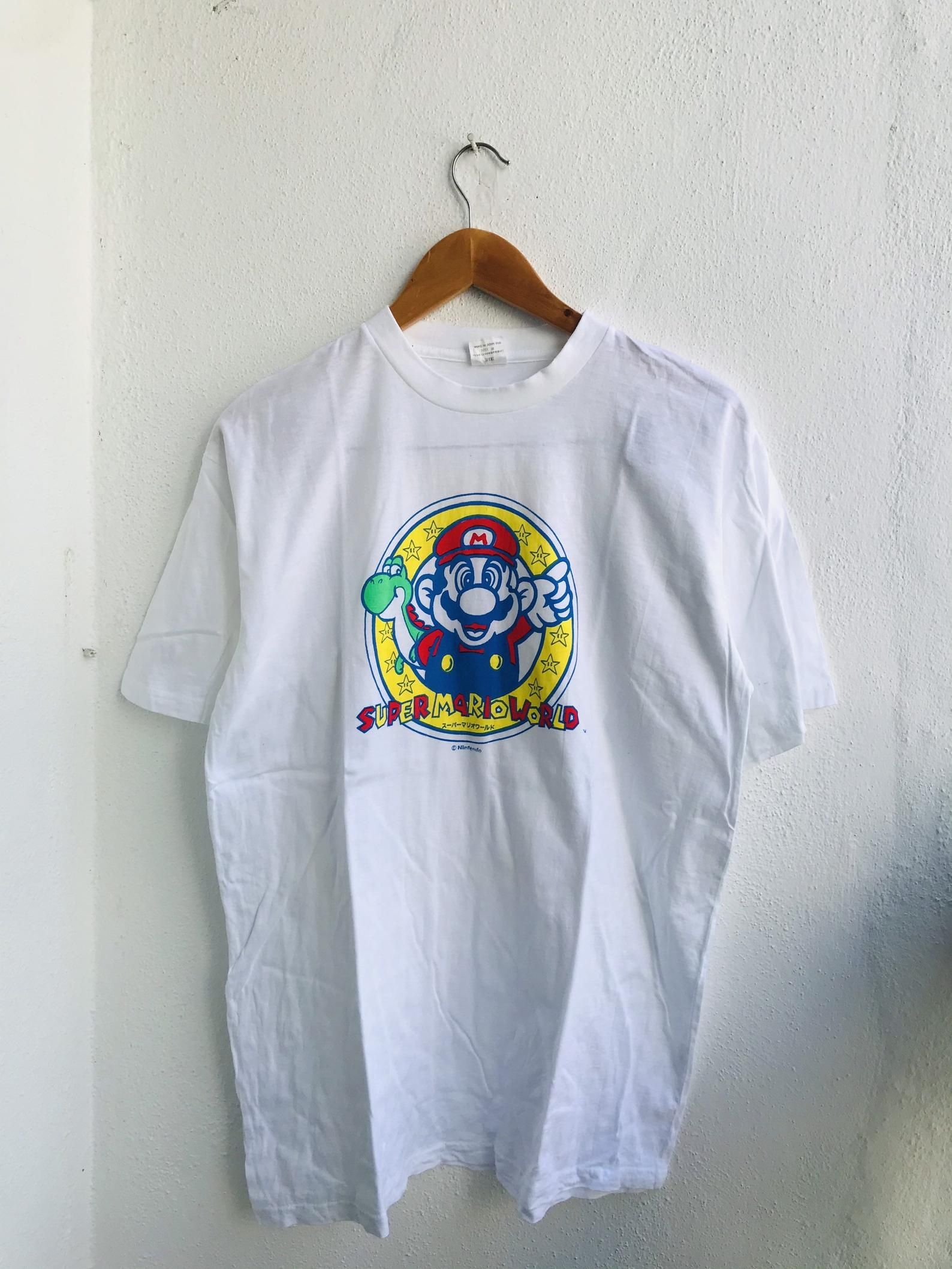 Vintage Nintendo Super Mario 1993 Vedio Game T-Shirt