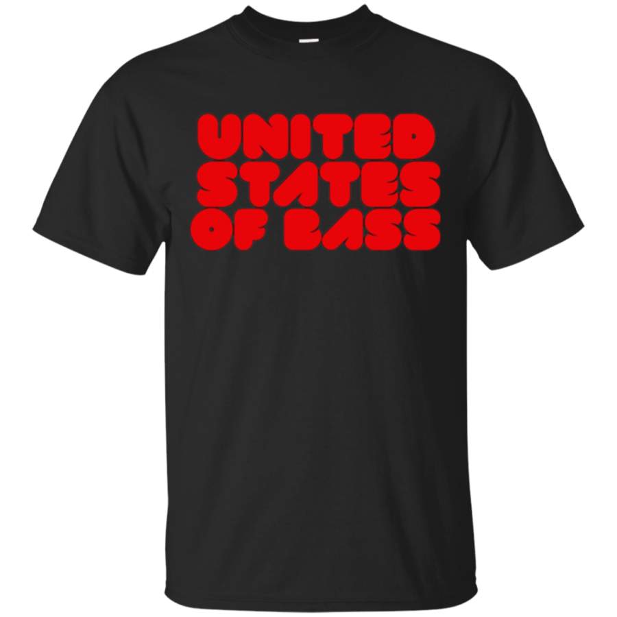 AGR United States Of Bass USA House Music EDM Tshirt