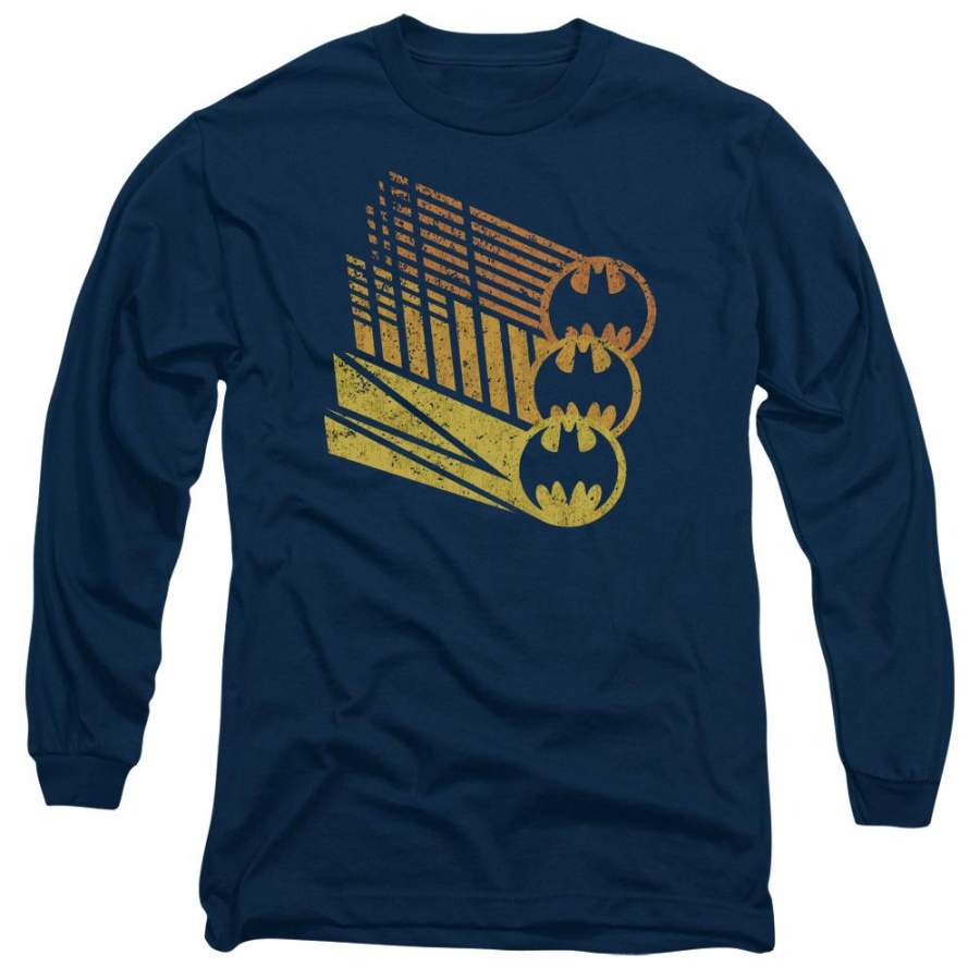 Batman – Bat Signal Shapes Long Sleeve Adult 18/1