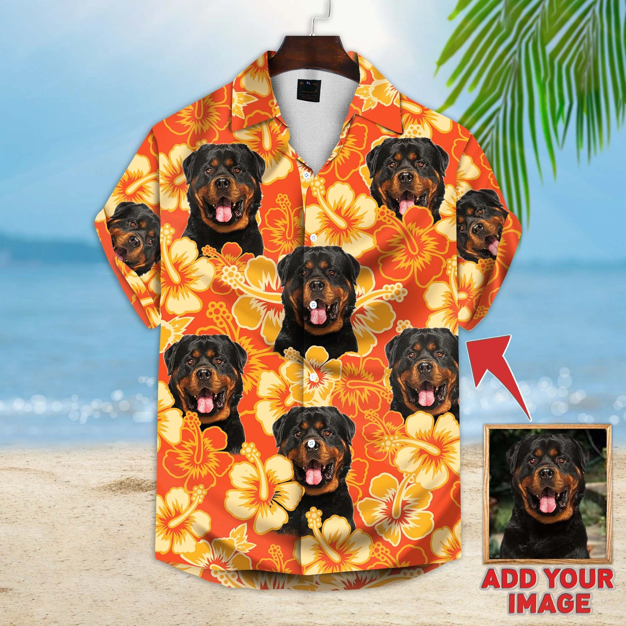 Rottweiler Flower Hawaii Summer Hawaii Shirt Gift For Dog Lovers Ha94150