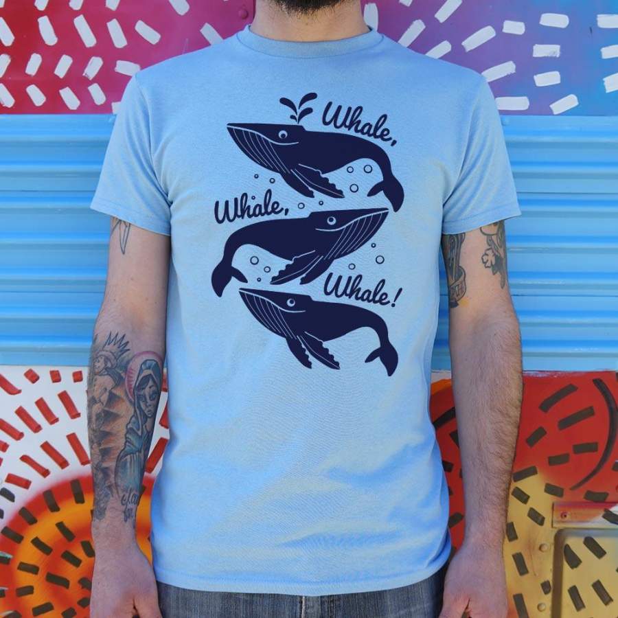 Mens Whale Whale Whale  T-Shirt