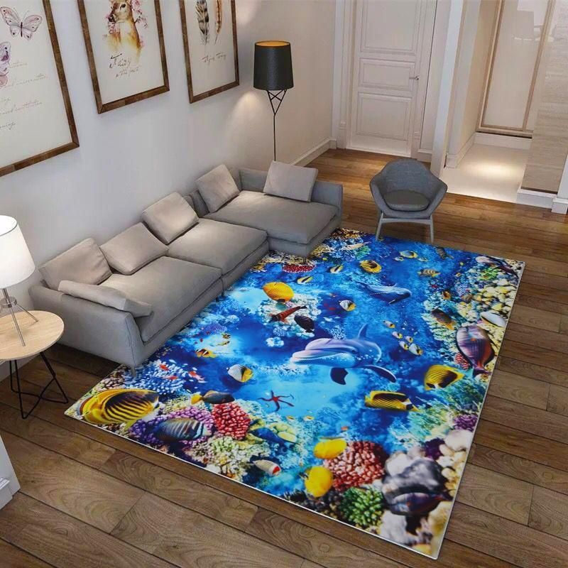 Dolphin Rug, Carpet Titles