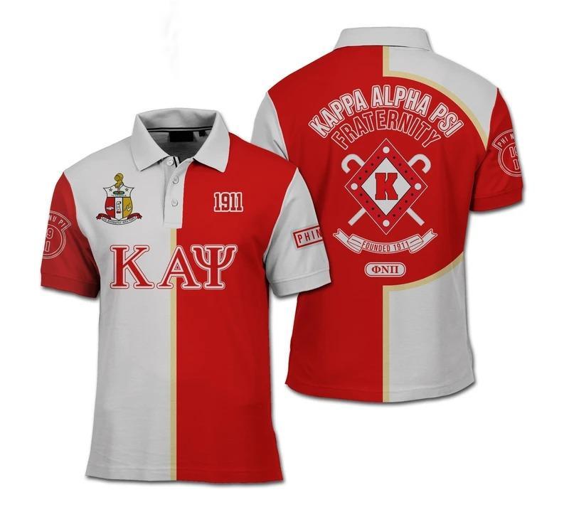 Greek Life Polo Shirt – Phi Nu Pi Kappa Alpha Psi Polo Shirt