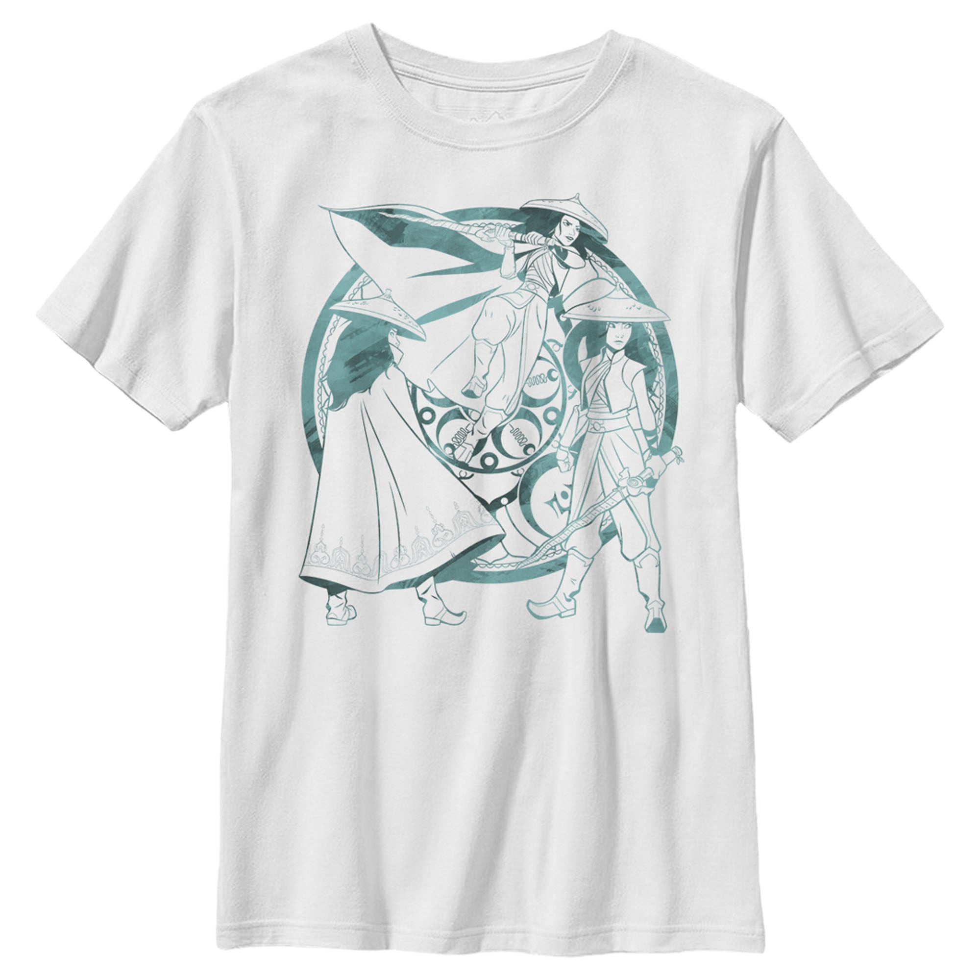 Raya And The Last Dragon Boy’S Watercolor Raya  T-Shirt