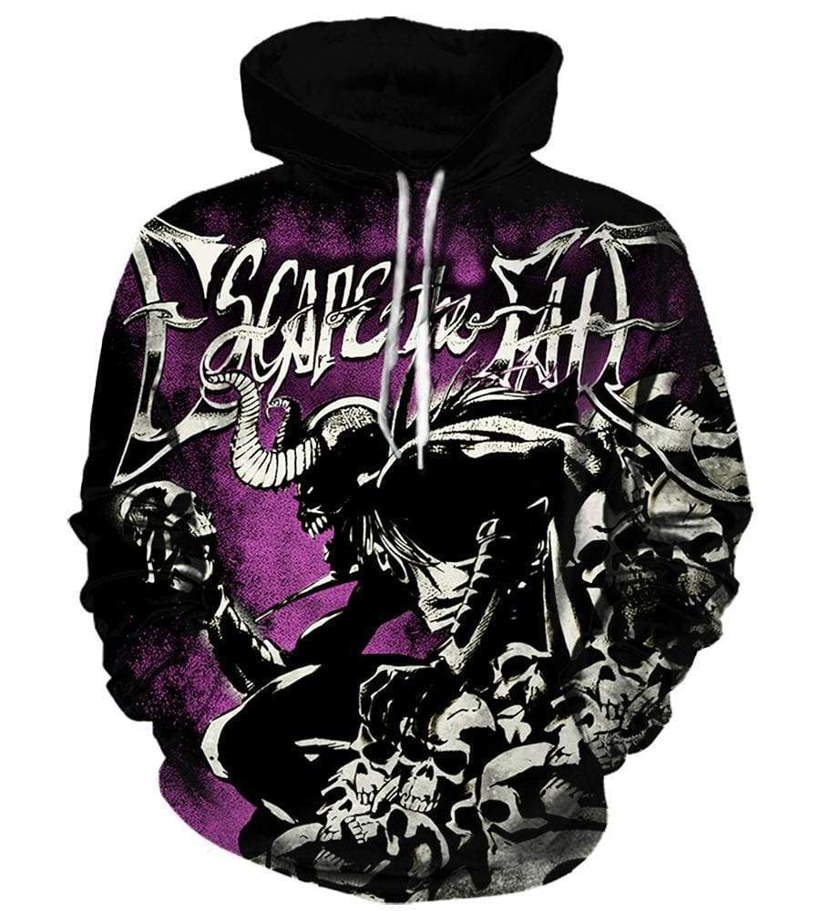 Escape The Fate Hoodies – Pullover Black Hoodie – Corethermax