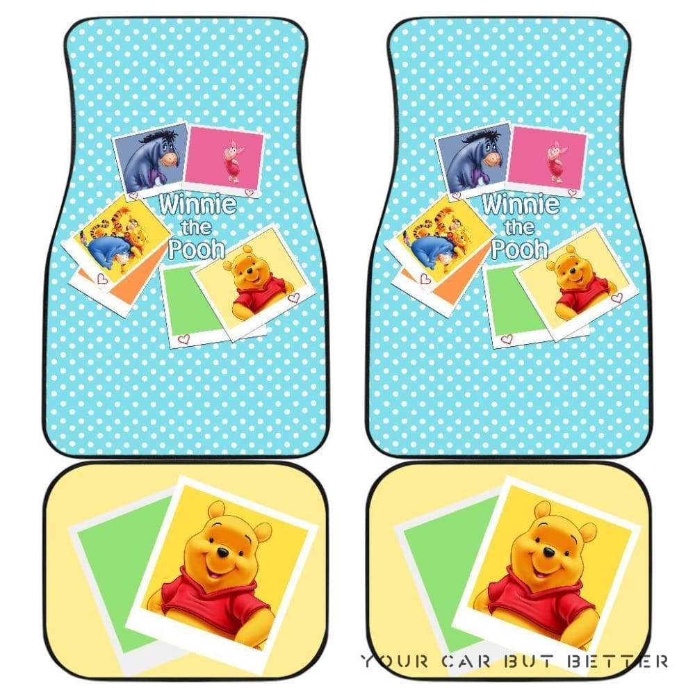 Pooh’S Friends Car Floor Mats Personalized Car Seat Floor Mat Custom Print