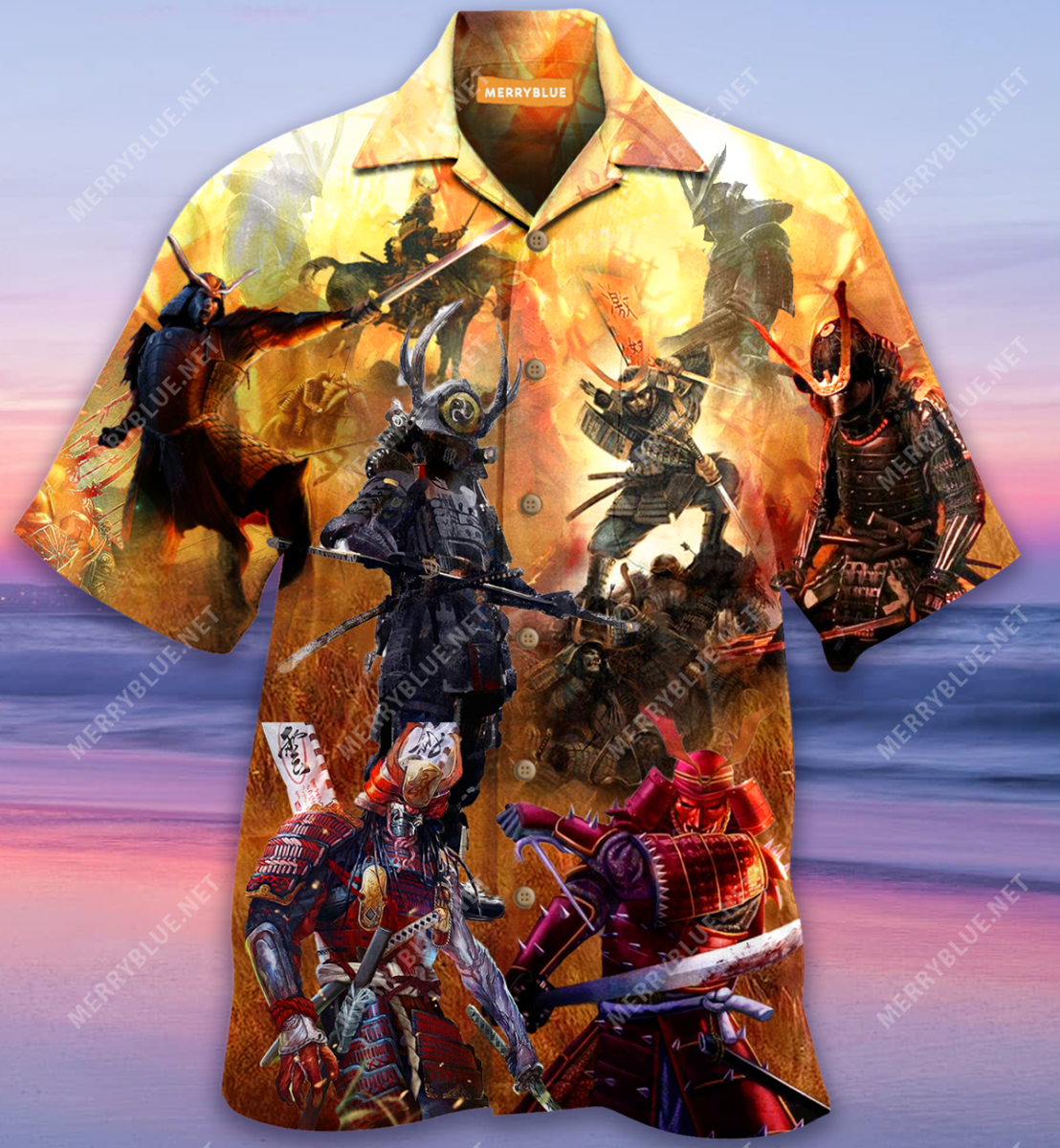 A Samurai Knows His Duty And Guard His Honor Unisex Hawaiian Shirt