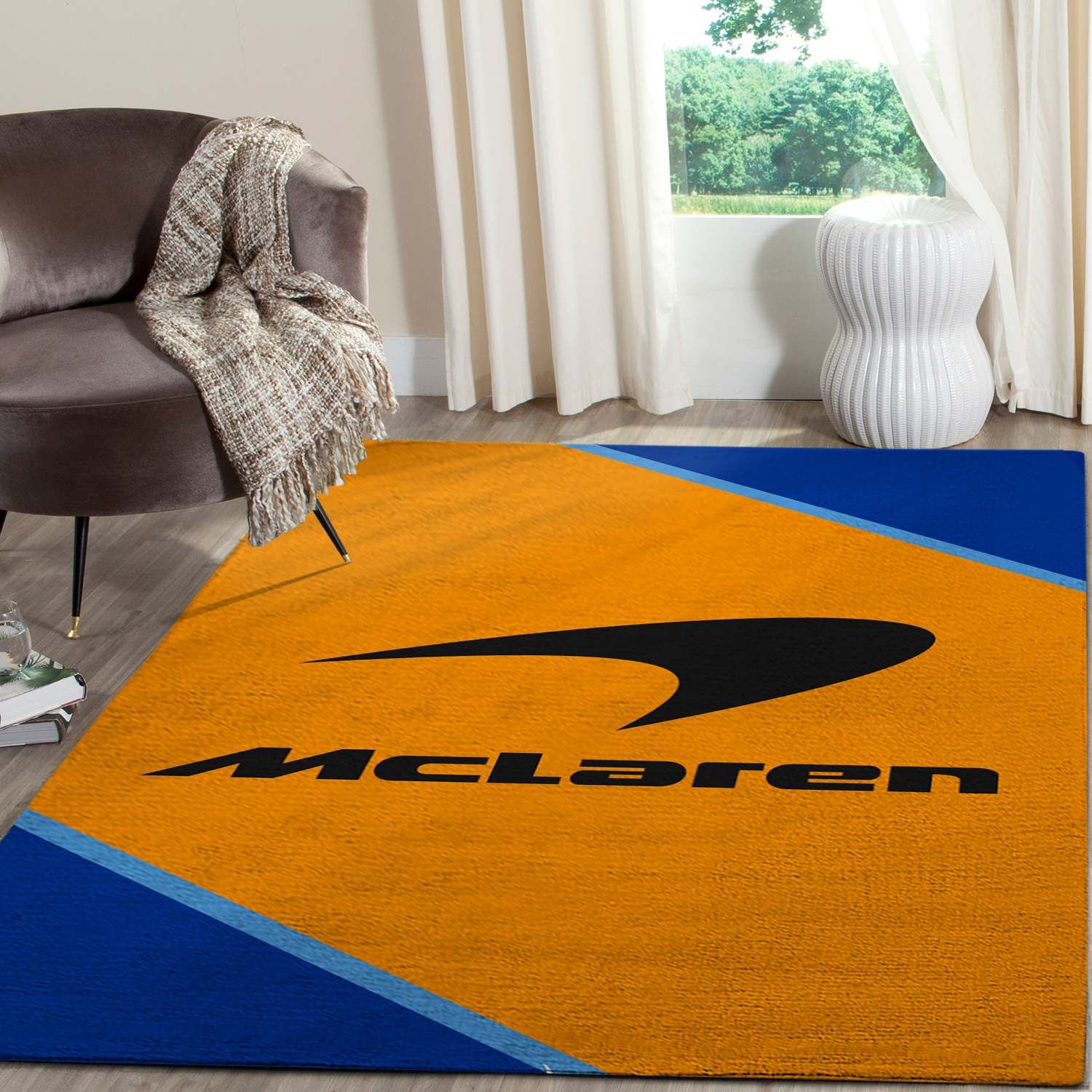 McLaren Logo SuperCars Area Rugs Living Room Carpet FN161207 Local Brands Floor Decor