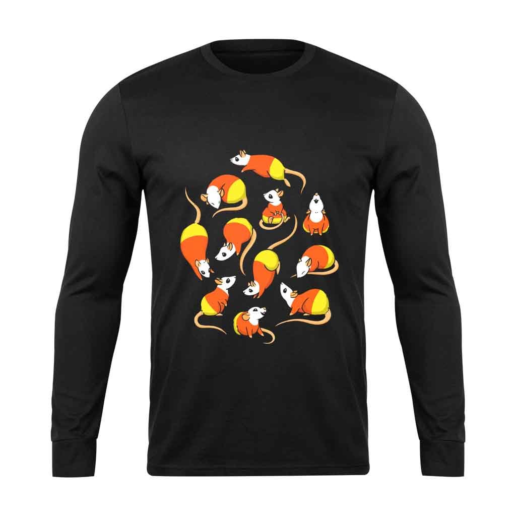 Candy Corn Rats Long Sleeve