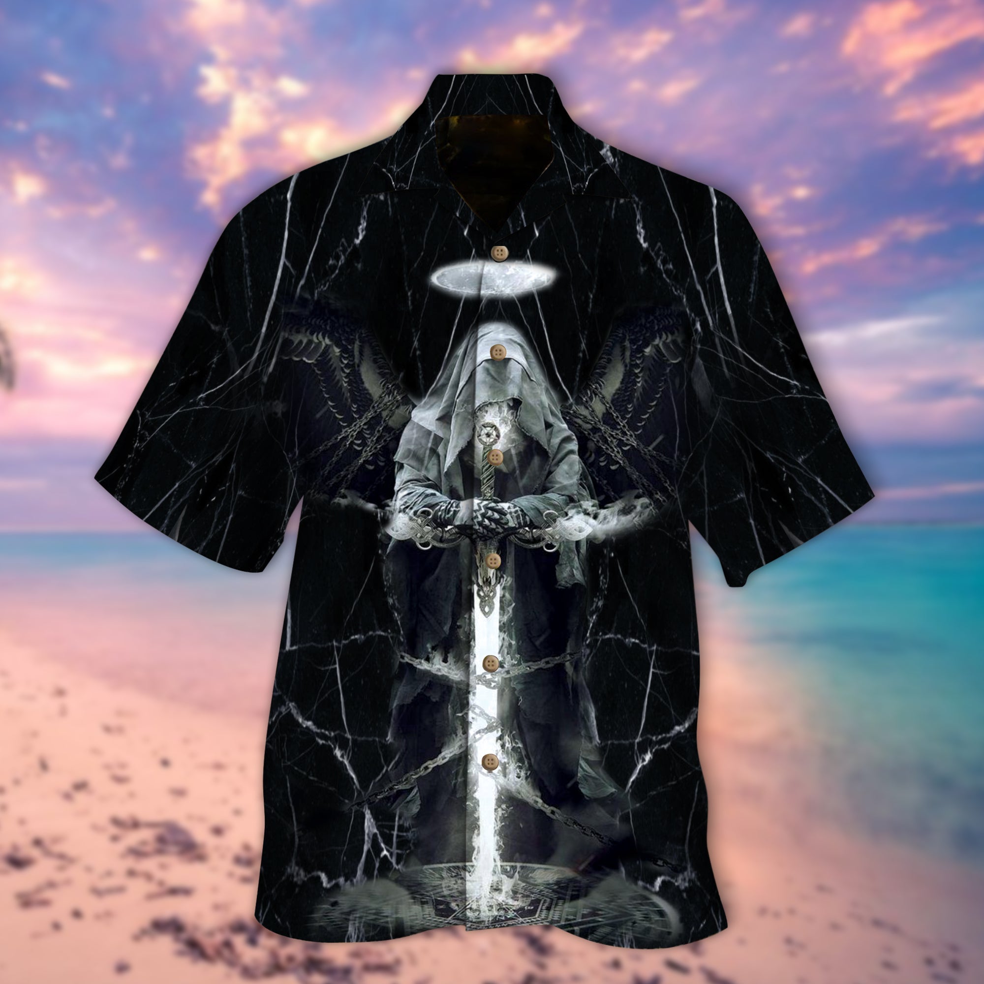 God Of Darkness Skull Hawaii Lover Hawaii Shirt For Men Women Ha43785