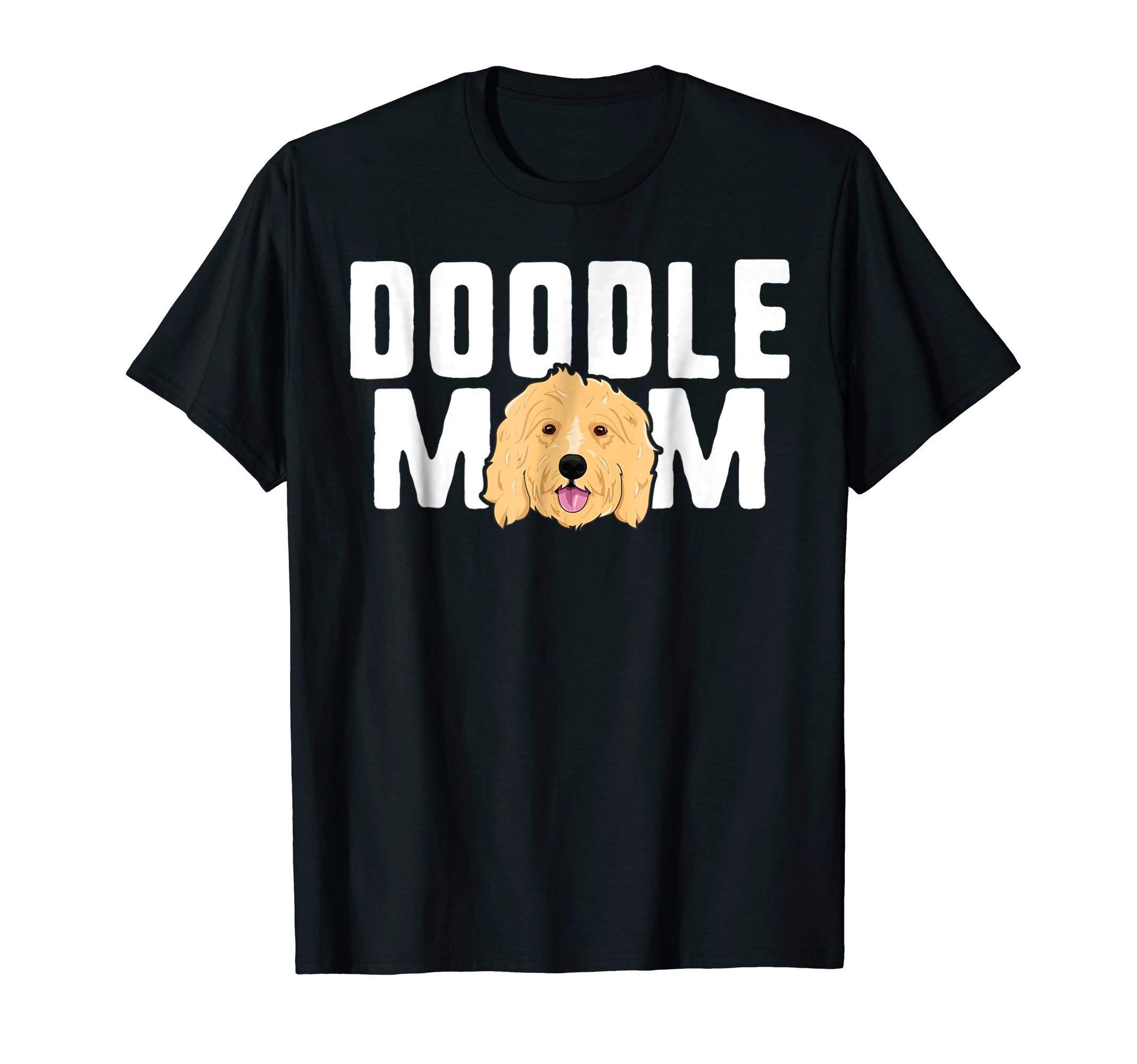 Doodle Mom T-Shirt Women Goldendoodle Dog Puppy Mother