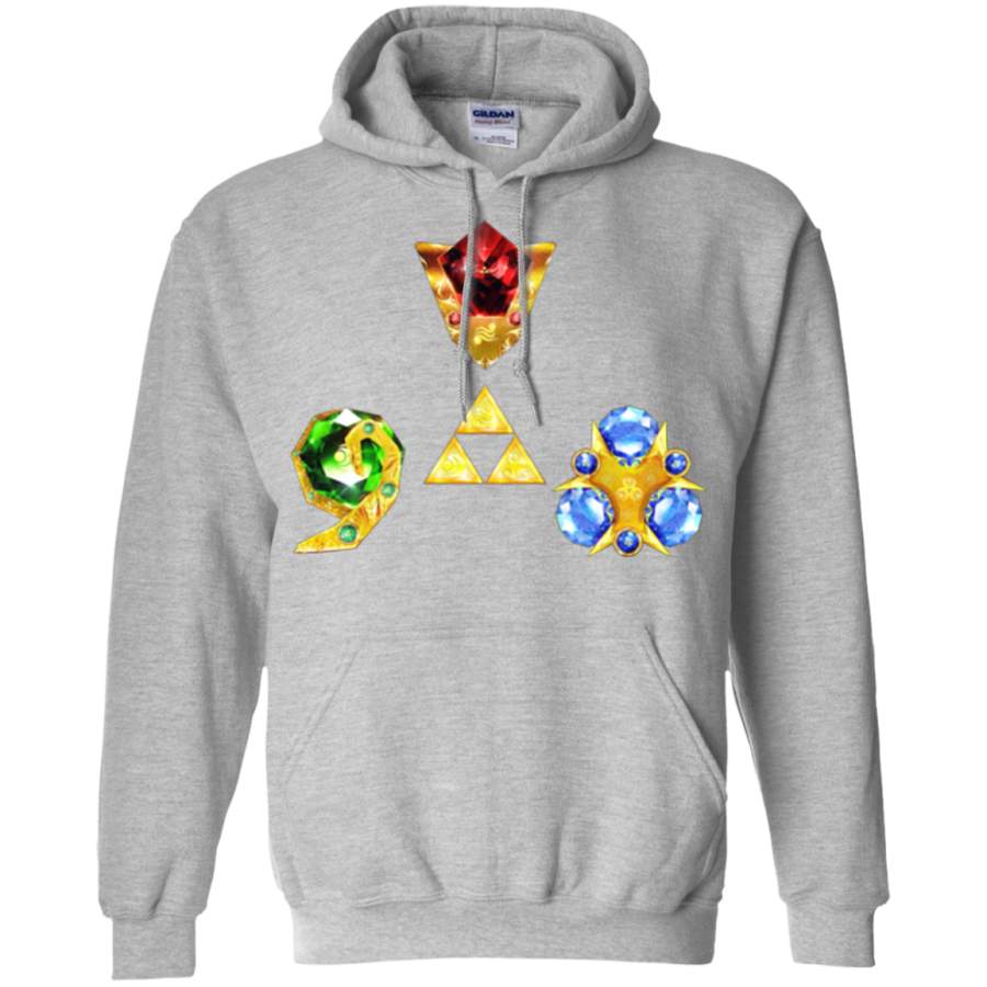 ZELDA GEMS Pullover Hoodie