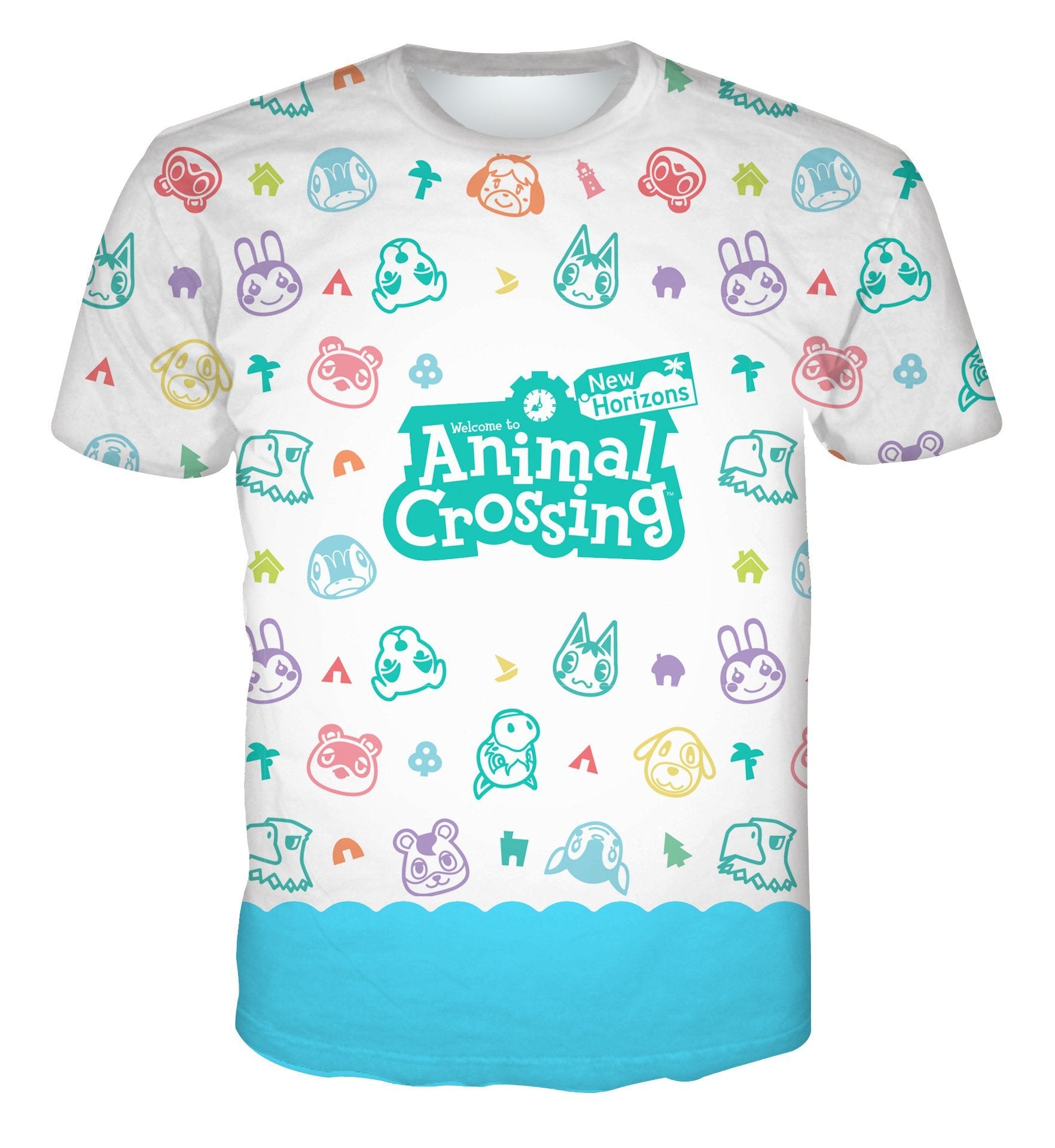 Animal Crossing New Horizons T Shirt For Adult Short Sleeve Cool Summer Wear