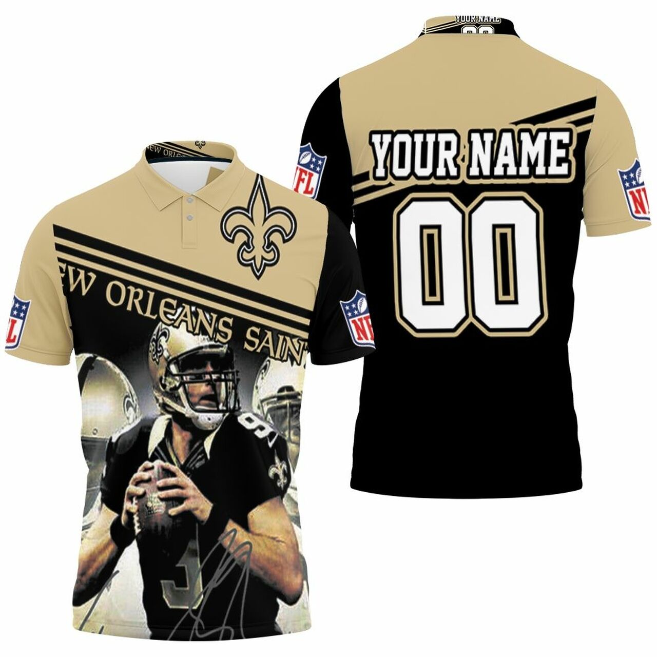 New Orleans Saints Best Players Michael Thomas Legends Nfc South Champions Great Team Personalized Polo Shirt Model A25544