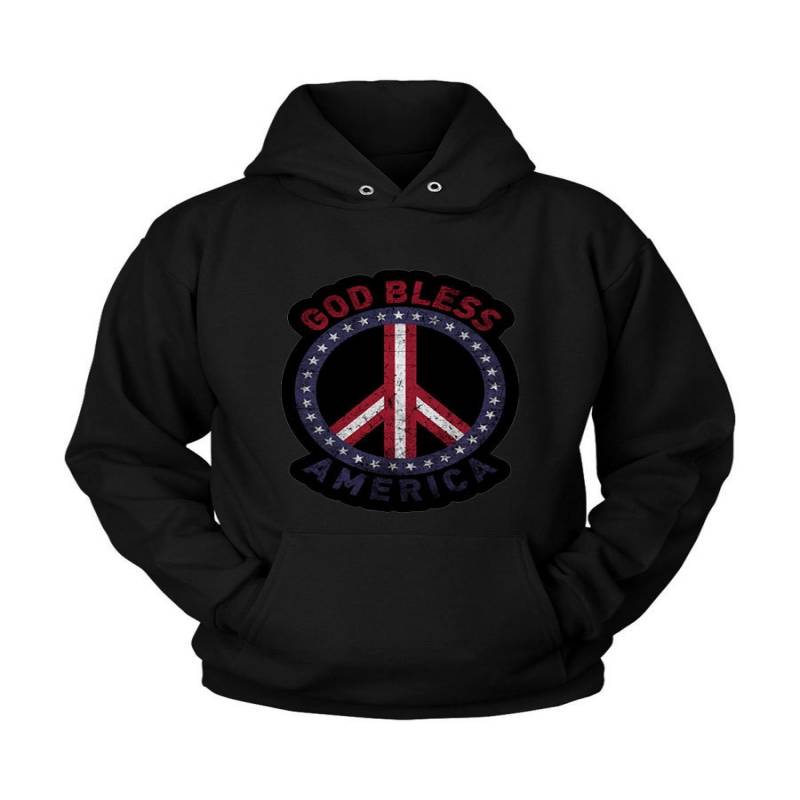 4 Th Of July Peace Unisex Hoodie