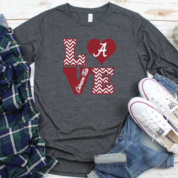 Love Crimson Long Sleeve