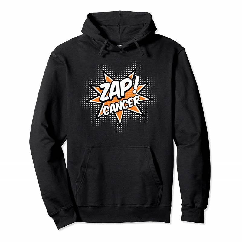 Zap Cancer Leukemia Cancer Awareness Pullover Hoodie