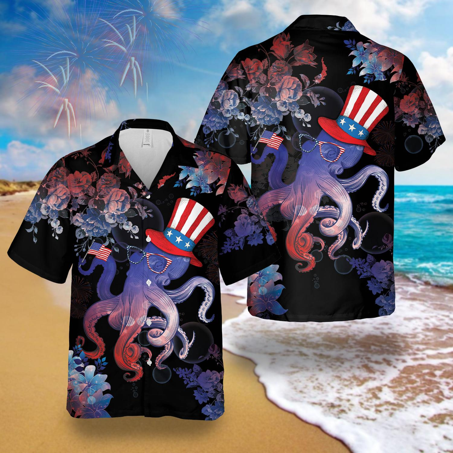 Octopus Hawaii Shirt For Men Women Adult Ha100717