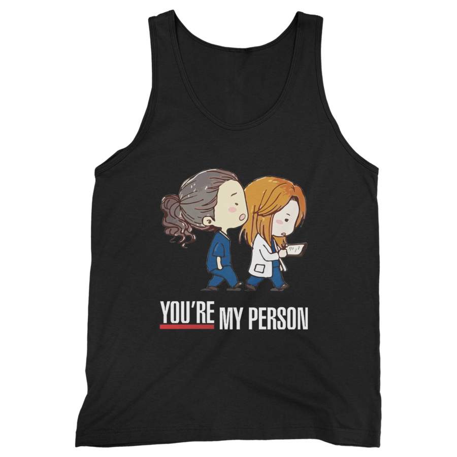 Greys Anatomy Youre My Person Walking Man’s Tank Top