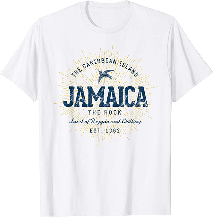 Vintage Retro Style Jamaica T-Shirt