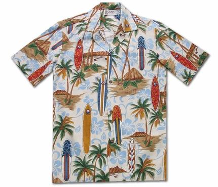 Surfing Safari Sand Hawaii Summer Shirt Ha63407