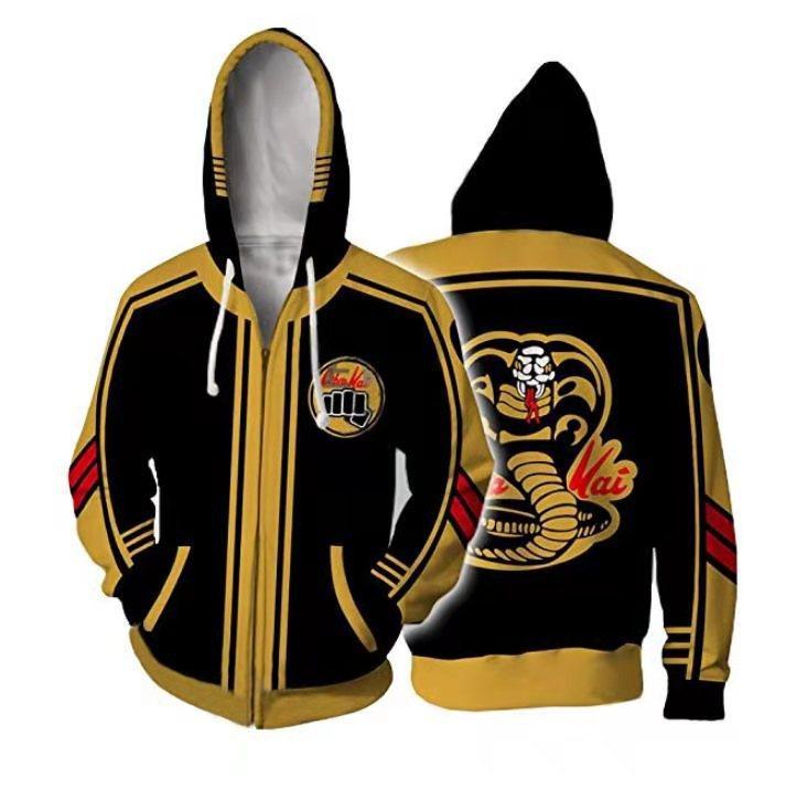 3D Printed Karate Kid Hoodies