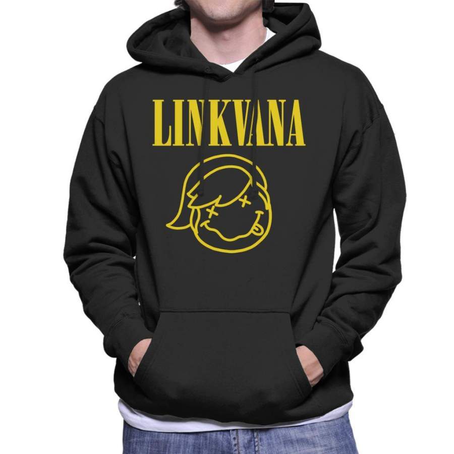 Linkvana Legend Of Zelda Nirvana Men’s Hooded Sweatshirt
