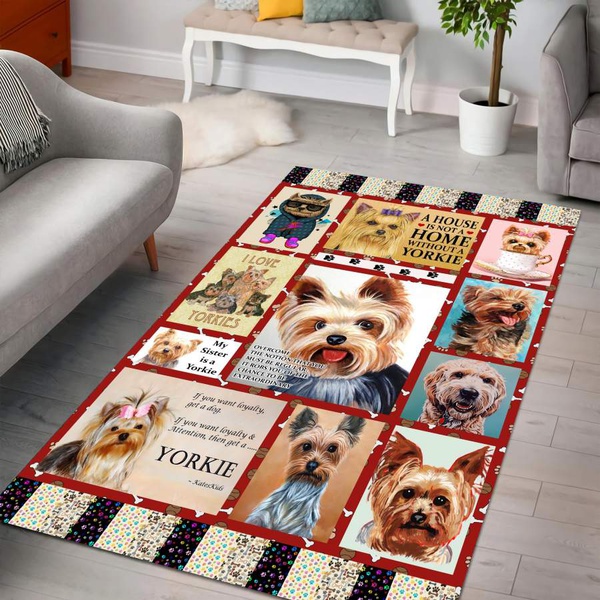 Yorkshire Terrier Lovers Rug DL20302007