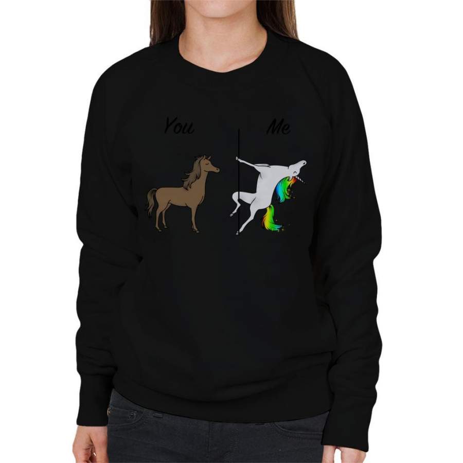 You Me Horse And Unicorn Women’s Sweatshirt