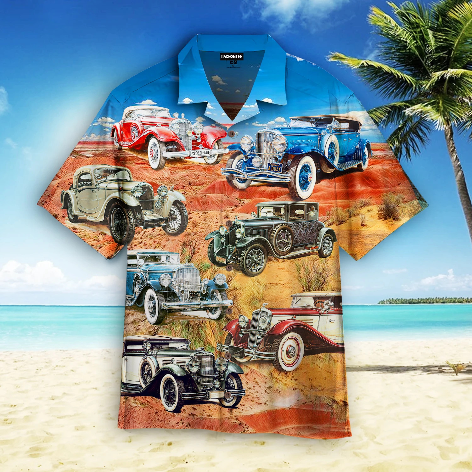 Classic Car Maestro Zapadlik Hawaii Shirt Unisex Adult Ha71996