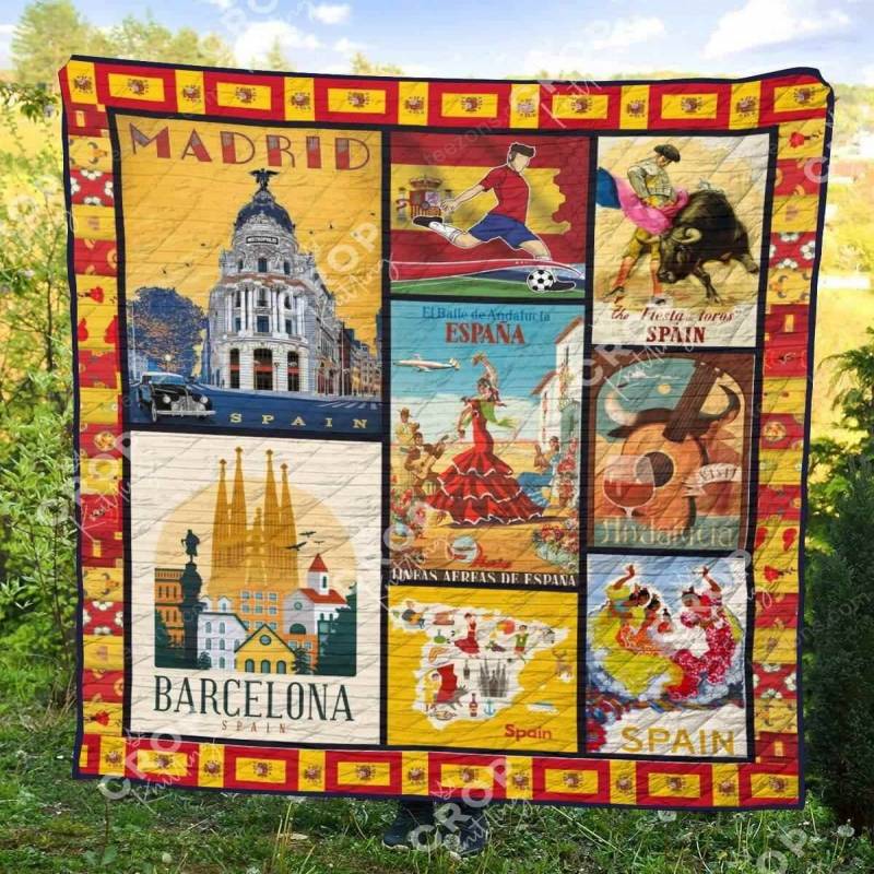 Spain 2 Blanket TH1307 Quilt Plumosu Store