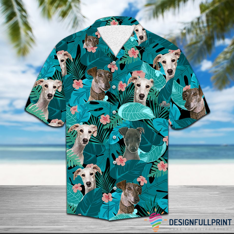 Tropical Greyhound Tropical Shirt Tropical Shirt Hawaiian Shirt For Men For Men Cm Dog Lover Gift