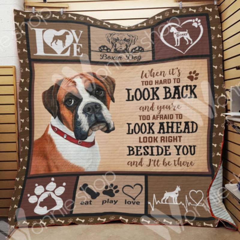 Boxer Dog Blanket NOV1103 90O47