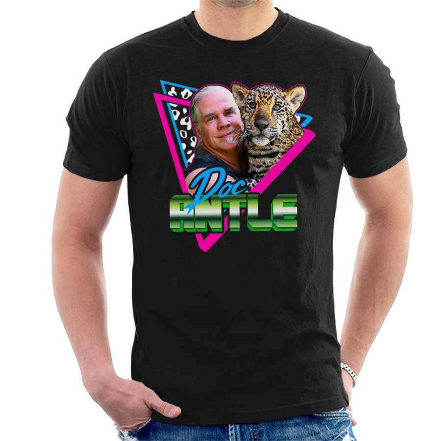 Doc Antle 80s Retro Tiger King Men’s T-Shirt