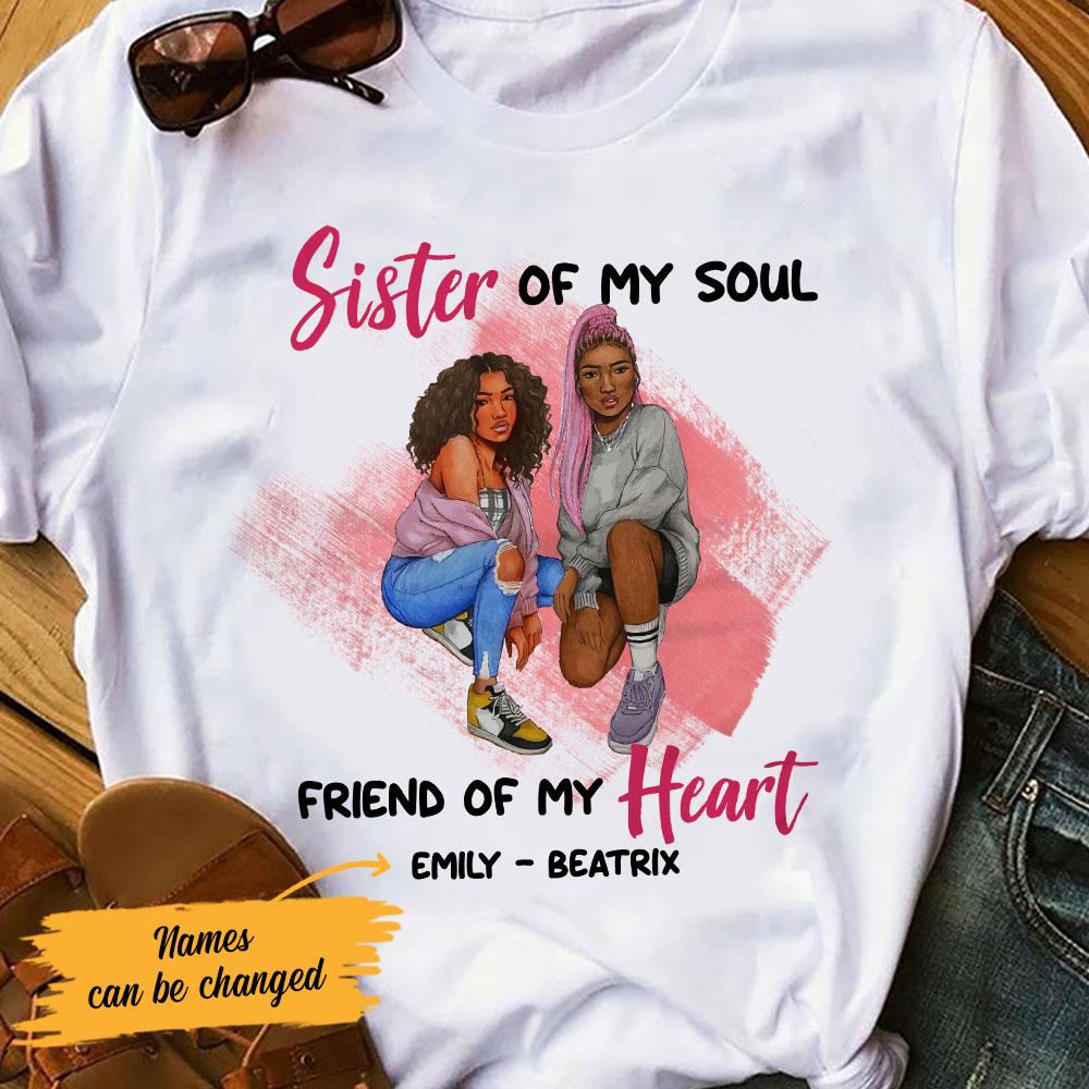 Personalized Bwa Sister Of My Soul T Shirt