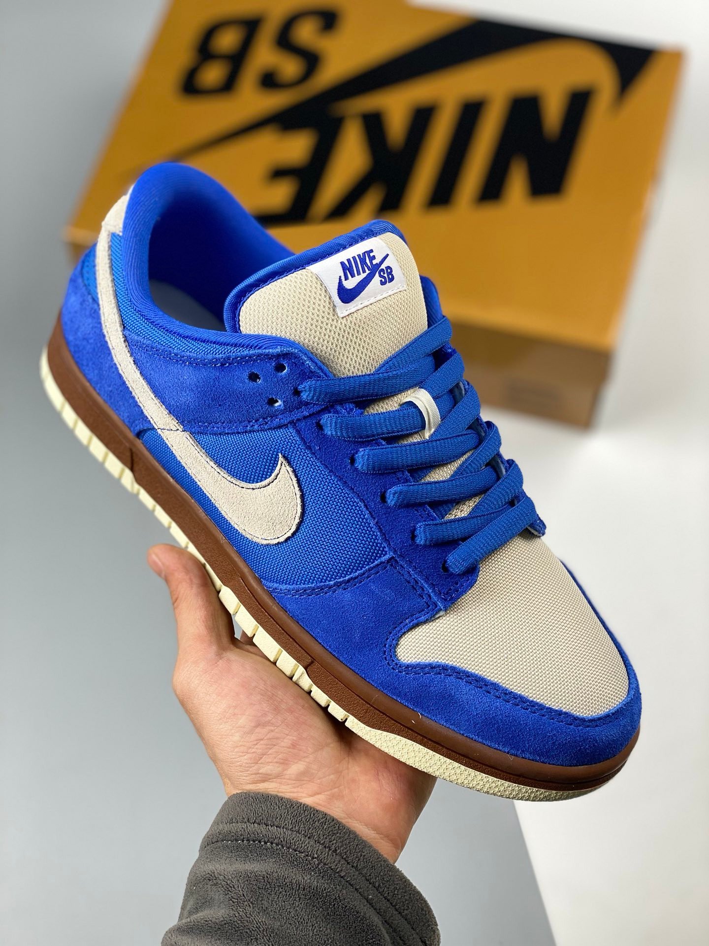 Nike Dunk Low Varsity RoyalMettalic Vegas Gold 304292-472 5339223