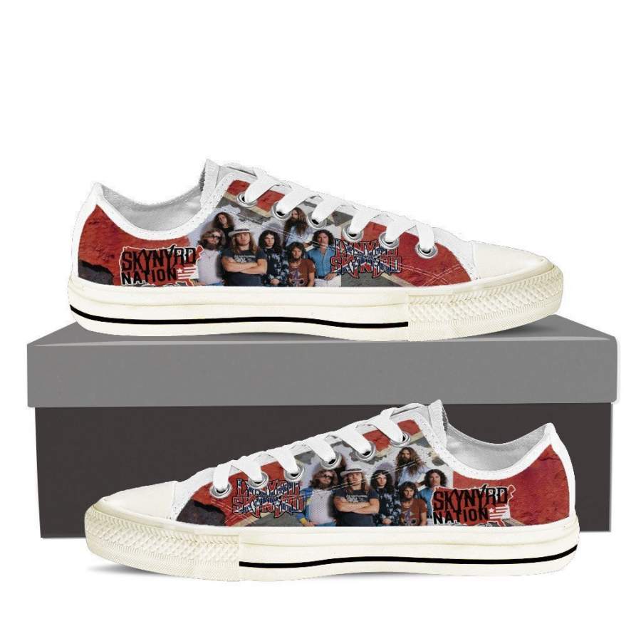 Lynyrd Skynyrd Low Top Sneakers Shoes For Men