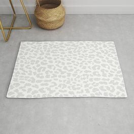 Gray Leopard Rug TTVNFNL DNNTVN