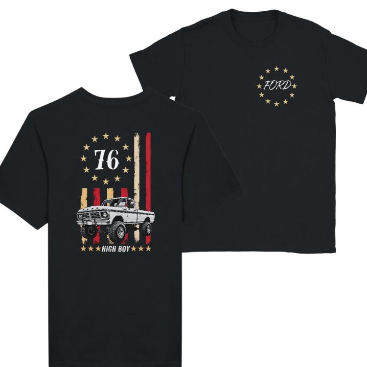 Ford High Boy Truck T-Shirt | Ford Dentside T-Shirt | Ford Show Vintage Truck T-Shirt