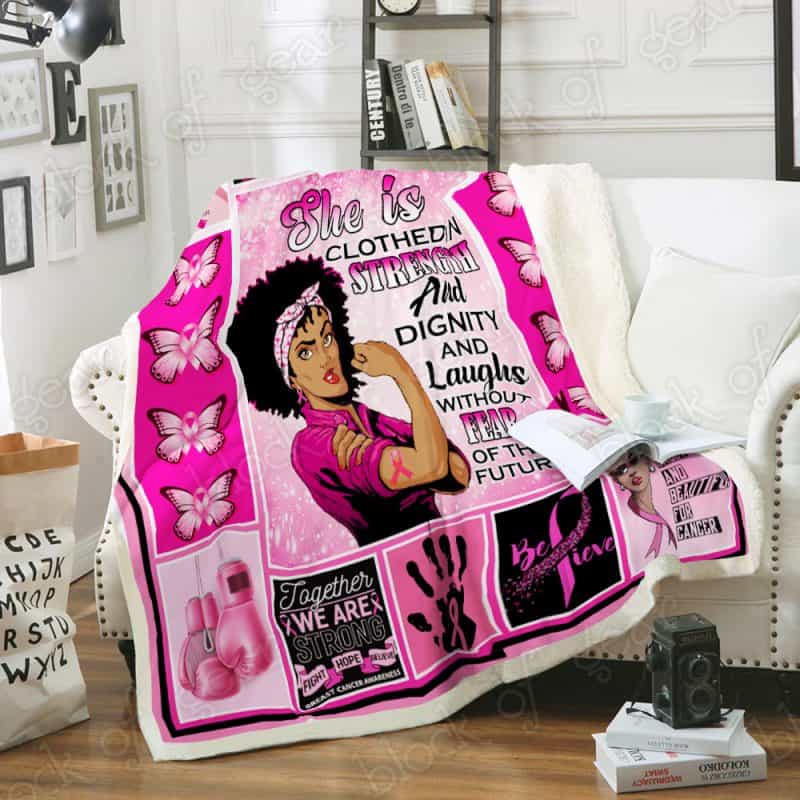 Personalized To My Girl I Hope You Believe In Yourself Black Woman Melanin, African American Premium Quilt Blanket Size Throw, Twin, Queen, King, Super King