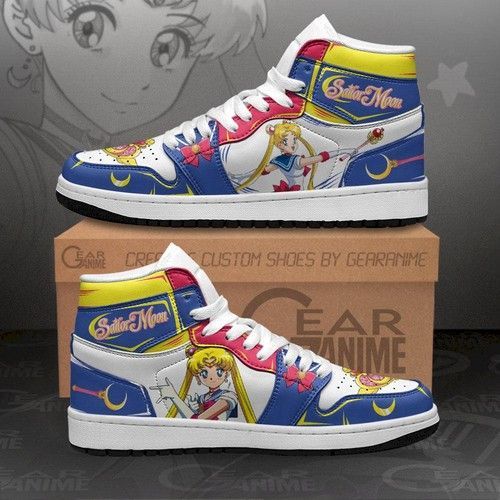 Sailor Moon Jordan Sneakers Sailor Moon Anime Shoes Mn11 Jordan Sneaker Air Jordan High Sneakers Sport Sneakers