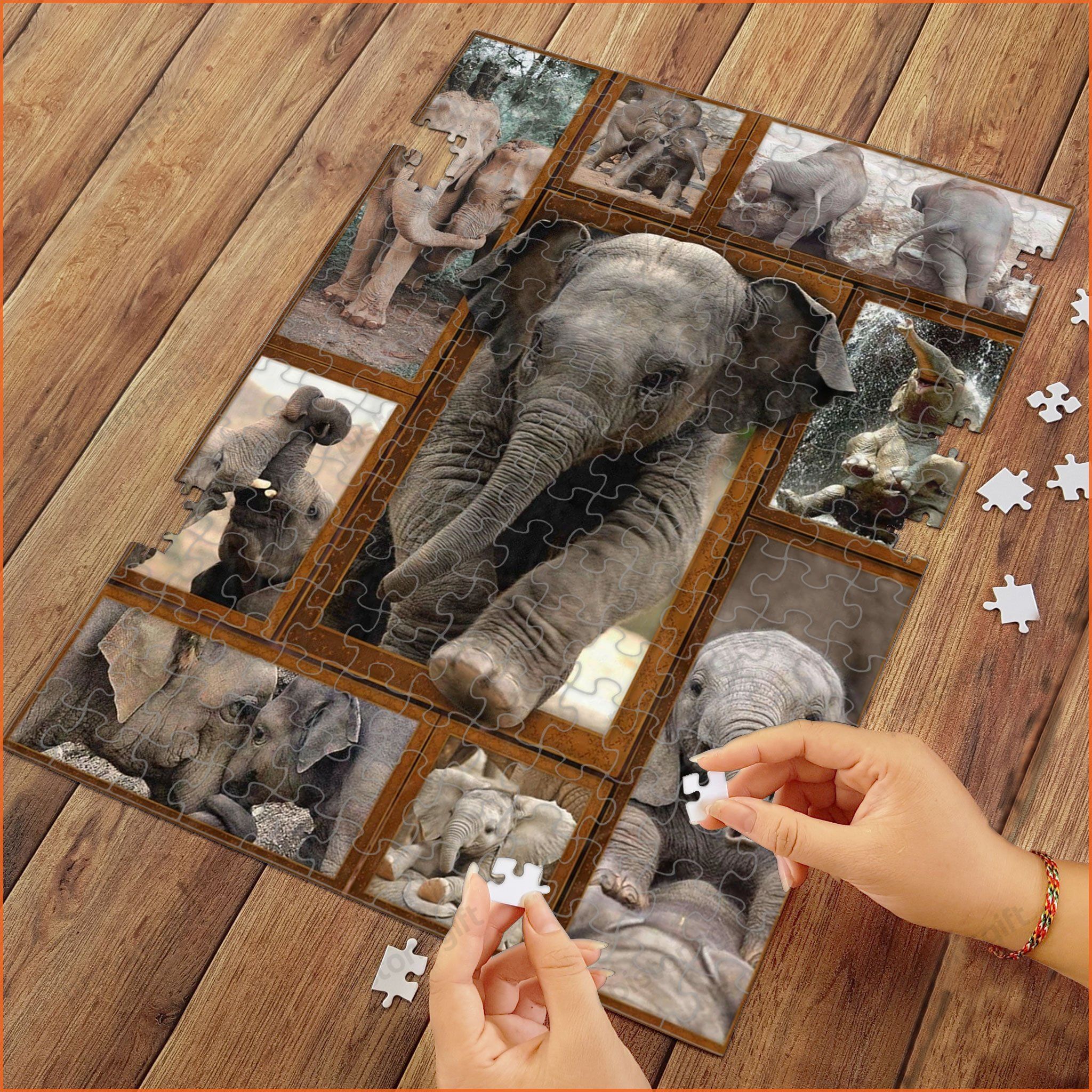 Jigsaw Puzzle 3D Elephant 252/500 Pieces