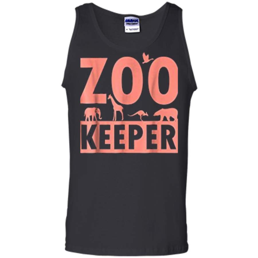 Zoo Keeper  for Zoo Workers Animal Lovers Staff Tank Top