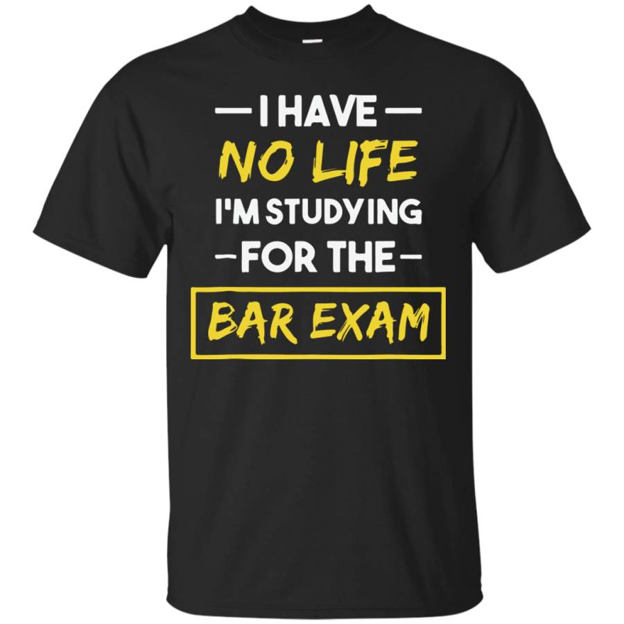 AGR Bar Exam Shirt Funny Law School Graduation Gifts Cotton t shirt