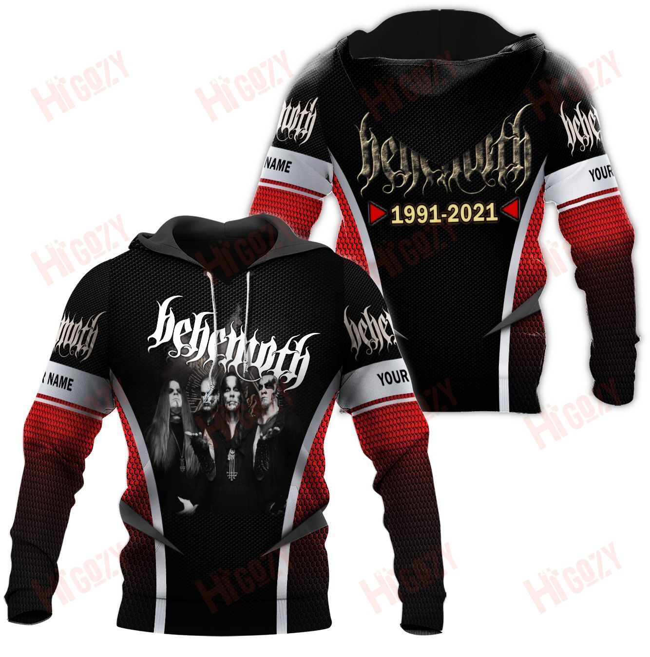 Behemoth 3D All Over Printed Clothes – Spnv352