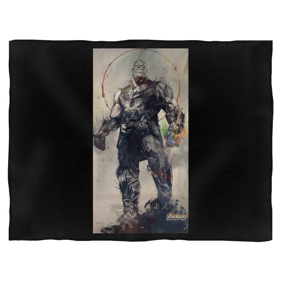 Avengers Infinity War Thanos Battle Stance Blanket