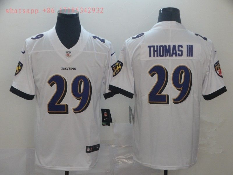 Baltimore Ravens Earl Thomas #29 2020 NFL White Jersey Jersey